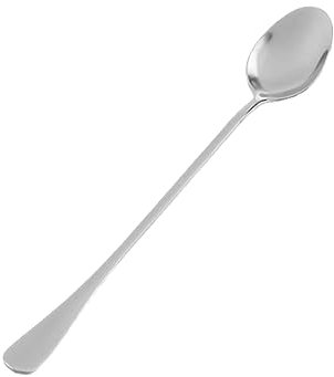 MAGICLULU 8pièces Cuillères Longue Manche Acier Inoxydable Lot De Cuillères à Café Et Cocktails Accessoire Élégant Pour Mélanger Thé Café Dessert Et Glace