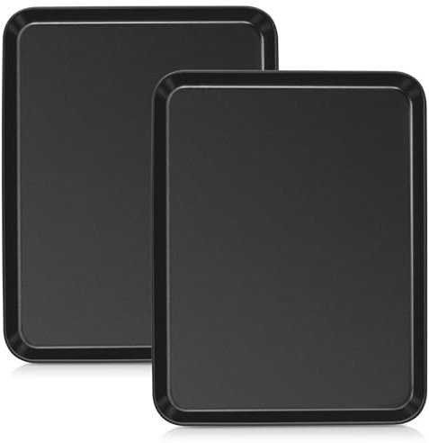 Joyfair 2 teglie antiaderente in acciaio inox (2, 40 x 30 x 2,5 cm)