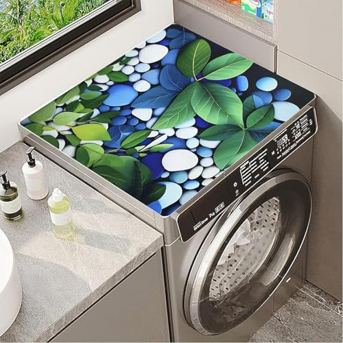YeahBoom Waschmaschinenauflage 60x60cm,Waschmaschinenabdeckung Universal | Abdeckung für Waschmaschine,Waschmaschinen Auflage Weiche und Zuschneidbare,Waschmaschinenbezug für Waschmaschine Trockner