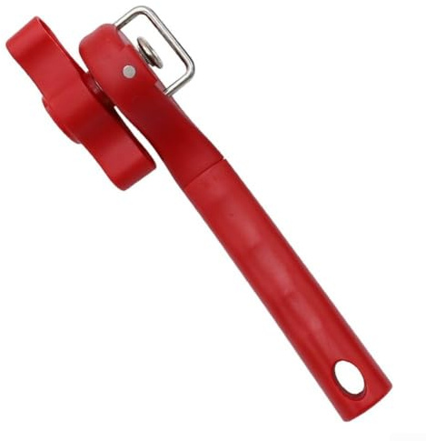 Apriscatole multifunzione in acciaio inox con impugnatura ergonomica, include apribottiglie e apribottiglie per cucina e applicazioni all'aperto (nero)