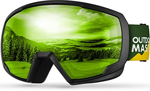 OutdoorMaster Kids Ski Goggles, Snowboard Goggles - Jugend Schneebrillen - Chinook Winds