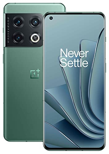 OnePlus 10 Pro 5G 12GB RAM 256GB SIM-freies Smartphone mit Hasselblad-Kamera für Smartphones der 2. Generation - 2 Jahre Garantie - Emerald Forest