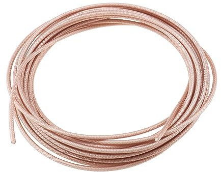 EMSea RG316 Cavo coassiale RF a bassa perdita RG316 Cavo coassiale RF Flessibile Leggero Cavo Coassiale Accessori per Trasmettitori Radio Antenne Integrazione