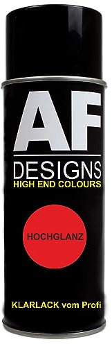Klarlack Spraydose glänzend glänzend Lackspray | Basislack Spray 400 ml + 400 ml Klarlack Spray