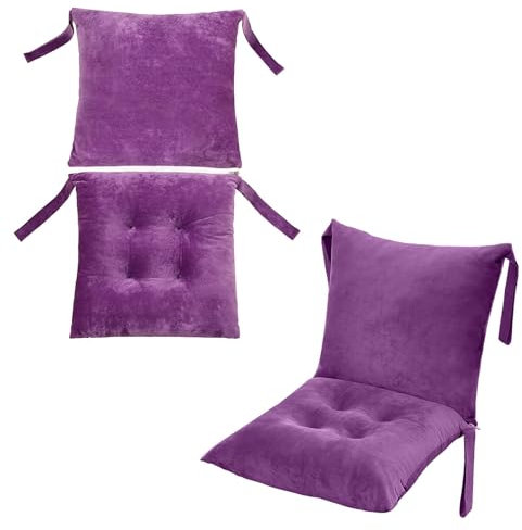 Stuhlkissen Für Esszimmerstühle, 16X32 Zoll Stuhlkissen, Stuhlauflagen, Stuhlauflagen Für Esszimmerstühle, Bürostuhlkissen, Kissen Für Stuhl, Stuhlauflagen Und Kissen,Lila