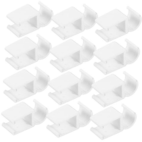 TOGEVAL 20stücke Kunststoff Stift Halter Clips Whiteboard Stift Clips Halter Selbstklebende Für Whiteboards Und Büroumgebung