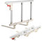 Helangel Sponda letto Anziani,Barriera de Letto Pieghevole per Anziani Guide da Letto pieghevoli a Chiave Pieghevole Barriera di Protezione 69 x 40 cm