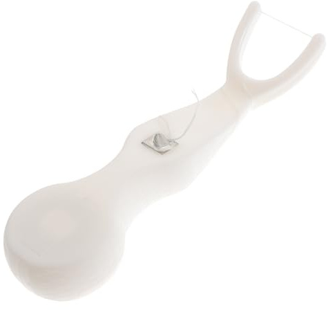 COLLBATH Zahnseidehalter für Mundpflege Zubehör für Zahnseide Wiederverwendbar Ergonomisches Design Unterwegs für Reise