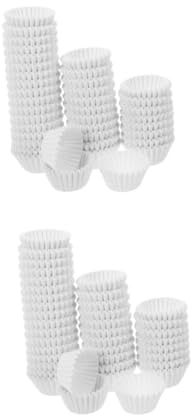 CIYODO 2 Set Pirottini Muffin Alimentare Bulk Per Forno Pirottini Cupcake Usa E Getta Per Feste Matrimoni E Uso Professionale 1000 Pezzi*2