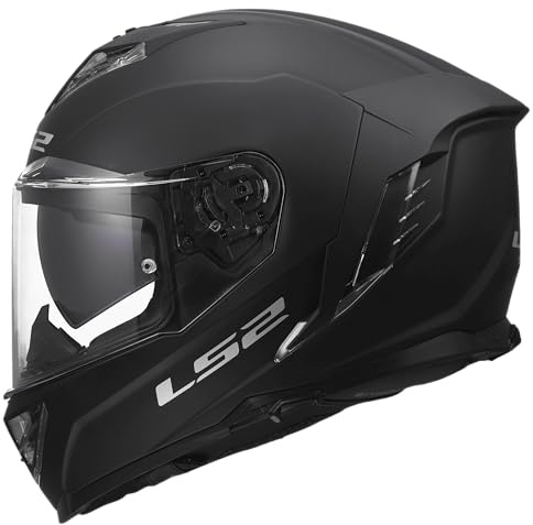 LS2, Integraler Motorradhelm STORM III SOLID Matt Black, M