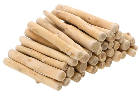 Healifty 10Cm Treibholzstücke Basteln Holzstücke Holzstäbchen 250G Natürliche Unfertige Antiseptische Holzstange