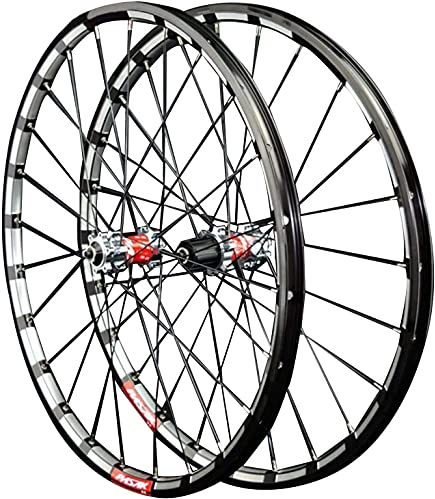 Mountainbike-Laufradsatz 26 Zoll 27,5 Zoll 29 Zoll Fahrradfelge MTB-Scheibenbremsräder Schnellspanner 24-Loch-Kassettennabe für 7/8/9/10/11/12-fach 17