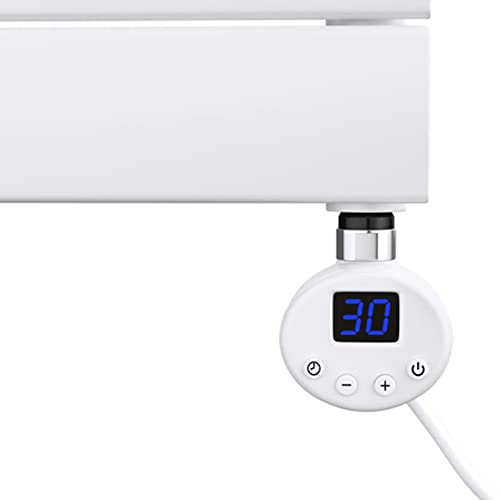 Mai & Mai Élément Chauffant 1000W pour Radiateur de Salle de Bain | Thermostat, Écran LCD, 1000W, Compatible avec Radiateurs Sèche-Serviettes, Pour Salle de Bain