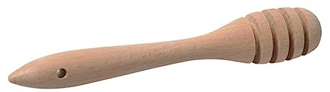 ABOOFAN Honig Dipper für Honigglas Honig Dipper für Hochzeitsgeschenke Honiglöffel aus Holz Honiglöffelstöcke Honigstampfer Massivholz Rührstab Mixer Schatz Wiederverwendbar
