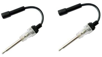 Mikinona 2stücke Inline Zündkerzenprüfer Für Fahrzeuge Automatischer Diagnose-tester Zur Überprüfung Des Zündsystems Und Rasenmähern Einfach Zu Bedienen Und Schnell Anschließbar