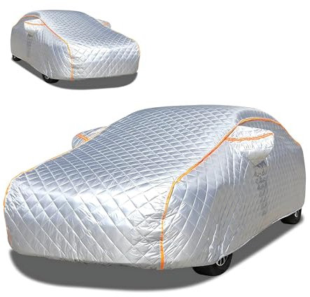 Autoabdeckung Vollgarage für Audi A4 Avant Autoabdeckung Gegen Hagel, Dicke Hagelabdeckung Für SUV, Auto Abdeckplane, Windschutzscheiben-Hagelschutz, Hagelsichere Autoabdeckung, Hagelschutz-q3