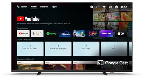 Philips Hotel-TV 55HFL4518U/12 55 Bildschirmdiagonale - 3840 x 2160 (Ultra HD 4K) - Tuner-Signal: DVB-S2 (Satellit), DVB-T2 (terrestrisch), DVB-T (terrestrisch), CI-Slot (x1), DVB-C (Kabel), HEVC FH