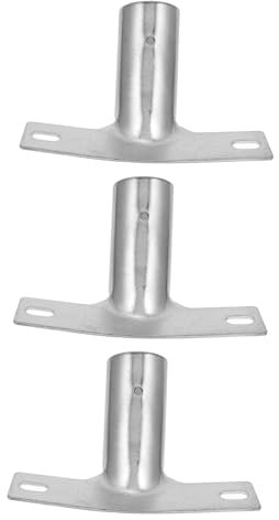 Ipetboom 3pcs Floor Brush Accessories Broom Handle Holder Replacement Broom Head Connector for Sweeping Brush Outdoor