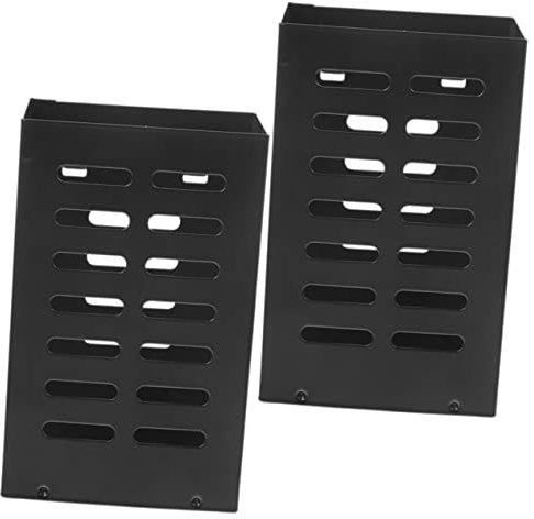 HAPINARY Aquarium Plant Holder Hanging Basket 2pcs Stainless Steel Black
