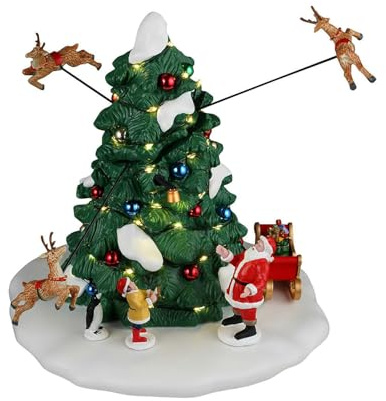 Lemax Reindeer Races, Battery-Operated(4.5V), Table Accents, #54455
