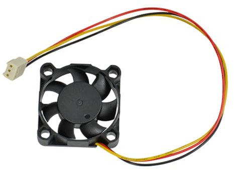 Kfwfuaee 4010 40x40x10 Lüfter 3Pin Stecker 12V Bürstenlos Für Drucker Und Elektronik Kleines PC Gehäuse
