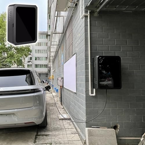 Station de Recharge Murale pour Zone de Service, Support de Chargeur pour véhicule électrique verrouillable, borne de Recharge pour véhicule à énergie Nouvelle améliorée pour Tesla, Toutes s