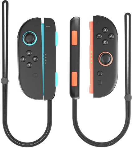 2Pack Wrist Strap for Switch 2 Joycon, Adjustable Controller Hand Grip Easy to Install, Gamepad Wrist Strap Lanyard for Joycon 2 Controller,Black