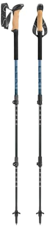 Leki Makalu Cork Lite Aluminium verstellbare leichte Wanderstöcke für Trekking und Wandern
