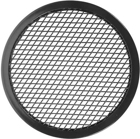 jojofuny Plateau à Pizza en Alliage D'aluminium, Plaque Pizza Perforée Résistante à L'usure Répartition Homogène Chaleur, pour Dîner en Famille
