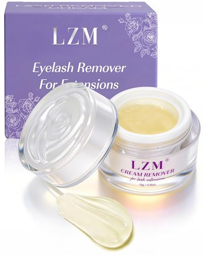LZM Wimpern Extensions Entferner 10g Lash Extension Remover Schnelle Entfernung Wimpernkleber Entferner Entfernt Gründlich Sanfte Formel Lash Remover Wimpernverlängerung (A1)
