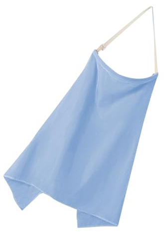 Andningsbart amningsskydd, 360 graders muslin amningsförkläde, mjuk amningssjal för mammor, lätt amningsskydd för, duschgåva