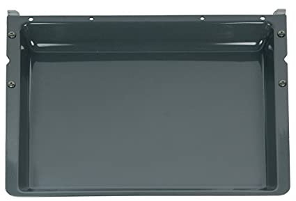 Bosch Siemens 437876 00437876 ORIGINAL bakplåt plåt droppplåt fettpanna plåt emaljerad kombiplåt 428 x 375 mm hållare ugn ugn spis elektrisk spis