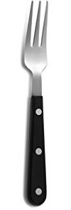 EMGA 744.032 Edelstahl Steakgabel, 20cm Länge