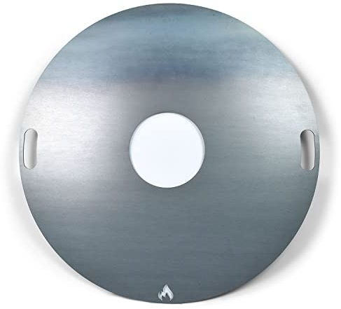 Grillrost.com Das Original Piastra antincendio 80cm - 5mm di Spessore - qualità Made in Germany - dai Professionisti delle Piastre antincendio