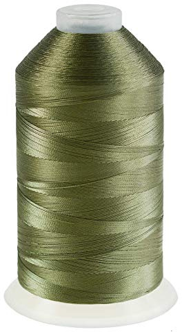 3000m Nähgarn Polyester 210D/3, Farbauswahl - Sattlergarn Jeansgarn Forellenfaden