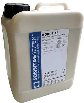 sonntagseifen Handwaschpaste Robofix, Handseife im 5l Kanister, schmutzlösend, hautschonend, für Werkstatt