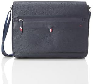 Tommy Hilfiger Leo Messenger Bag, Marineblau, Einheitsgröße