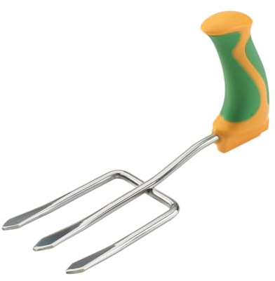 Easi-Grip® ergonomisches Gartenwerkzeug für eingeschränkte Personen, die im Garten Arbeiten möchten - in verschiedenen Ausführung und Längen - Gartenarbeit, Hochbeet (kurz, Gabel)