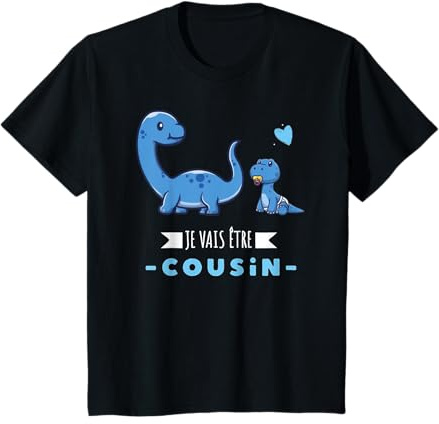 Enfant Futur Cousin 2027 Annonce Grossesse Je Vais Etre Cousin T-Shirt