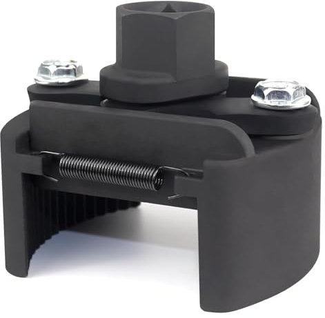 Olio Filtro Regolabile Chiave, Ø 60-80 mm Chiave per Filtro olio Universale, Chiave per Filtro Olio Regolabile, per Auto, Moto