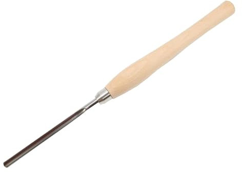 Ciseaux à bois Outils de tournage du bois Ensemble de ciseaux à bois Outils de tournage du bois Ciseau de tour Couteau à bol peu profond en forme de U de 10 mm avec manche en bois for amateur de bois,