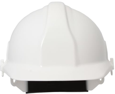 Centurion 1125 - Casco di sicurezza con visiera completa, con rotella a cricchetto, non ventilato, colore: Bianco