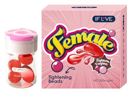 Gel Tensor Vaginal - Hidratación y Bienestar Íntimo - Apoya la Elasticidad para mejorar la vida sexual de su pareja, aumenta la sensibilidad y el placer, 4 Cápsulas Veganas