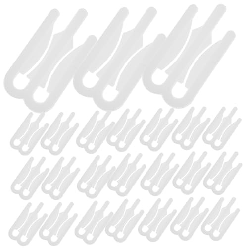 500pcs Plastic Shirt Clamps Garment Clips for Clothes