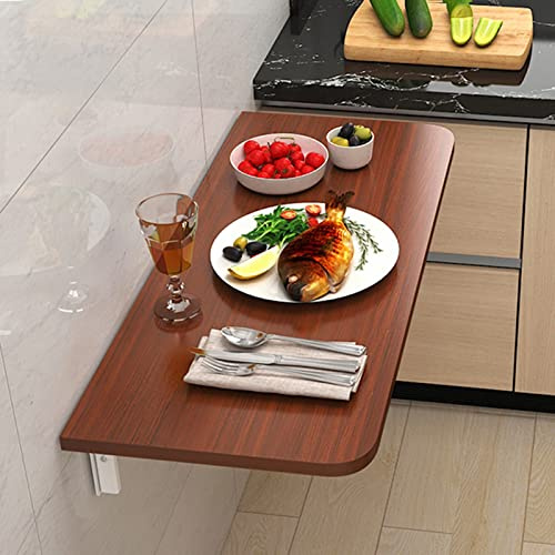 Tavolo pieghevole salvaspazio da parete, scrivania multifunzione per piccoli uffici, camera da letto, cucina, ideale per studio galleggiante e postazione di lavoro al computer