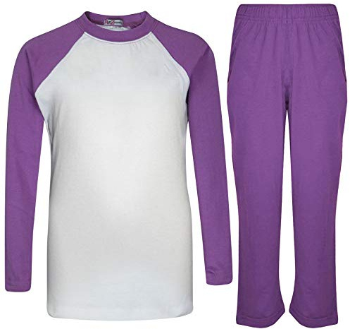A2Z 4 Kids Girls Boys Pyjama Set Long Sleeve Loungewear Nightwear Suit