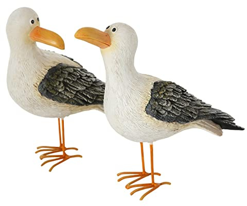 Deko Möwe maritim Figur Leni Kunstharz H 15 cm Stückpreis