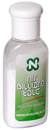 Billard Zubehör Queue Pflege NIR Billard Talkumpuder Feuchtigkeitsentzug, 30ml.