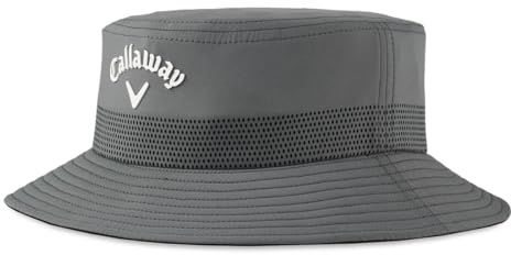 Callaway Golf 2021 Bucket Hat, S-M, Gris