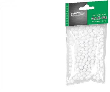 T4E Paintball Kugeln Performance QAB 50, Munition mit Glasbrecherfunktion, weiß, Kaliber .50, 100 Stück